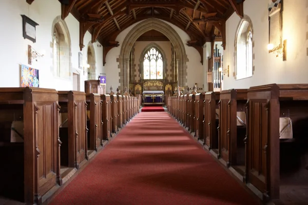 Kerk interieur — Stockfoto