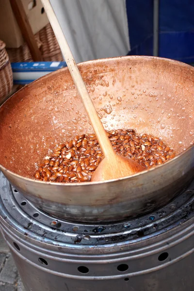 Recubrimiento de cacahuetes —  Fotos de Stock