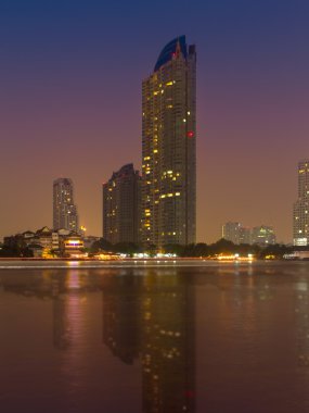 manzarası, şehir merkezinde, bangkok Tayland