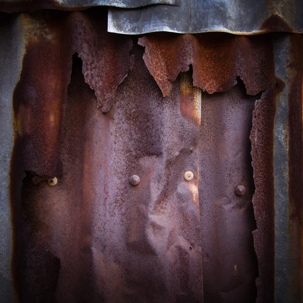 Rusty zinc grunge texture for background — Stock Photo, Image