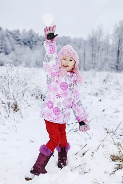 Winter girl — Stock Photo, Image