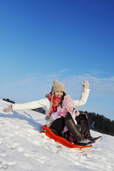 Férias de inverno diversão — Fotografia de Stock