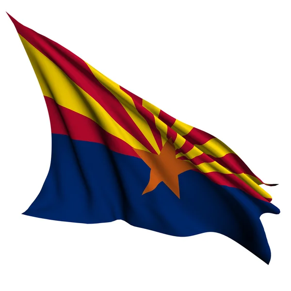 Bandeira do Arizona coleção de bandeiras estaduais dos EUA — Fotografia de Stock
