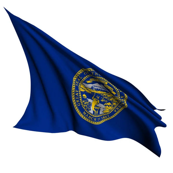 Nebraska flag - USA state flags collection — Stock Photo, Image