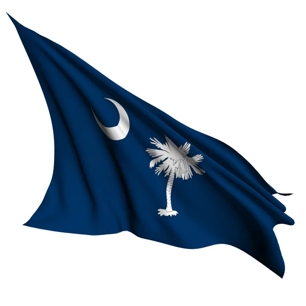 South carolina flagga - usa staten flaggor samling — Stockfoto