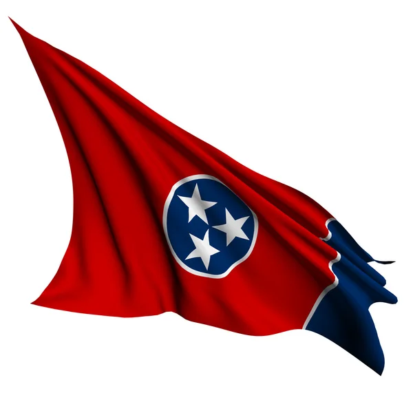 Tennessee flag - коллекция флагов США — стоковое фото