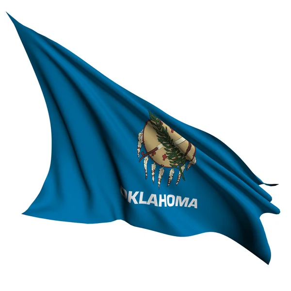 Bandera de Oklahoma - Estados Unidos colección de banderas estatales — Foto de Stock