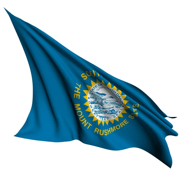 South Dakota flag - USA state flags collection — Stock Photo, Image