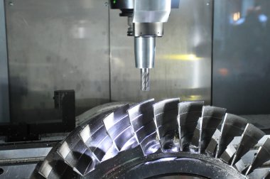 Lathe, CNC milling clipart