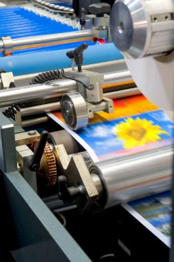 Printing machine clipart