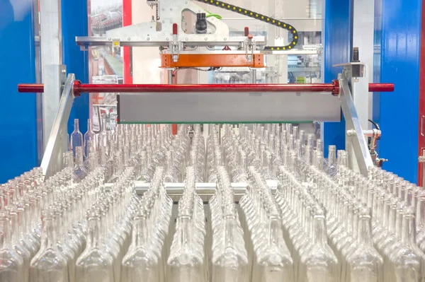 Bottling plant Stock Image