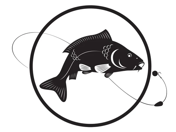 図はホックを持つ魚 — ストックベクタ