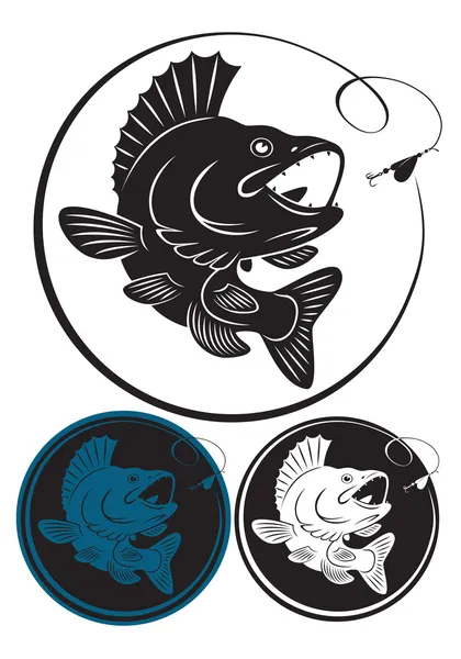 Рыбный суслик — стоковый вектор
