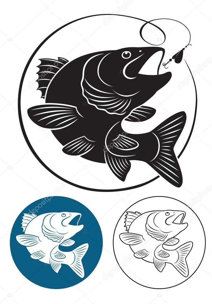 The figure shows the predatory fish
