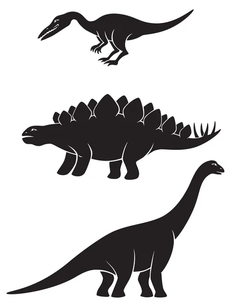 Figure depicts the dinosaurs — Stock Vector