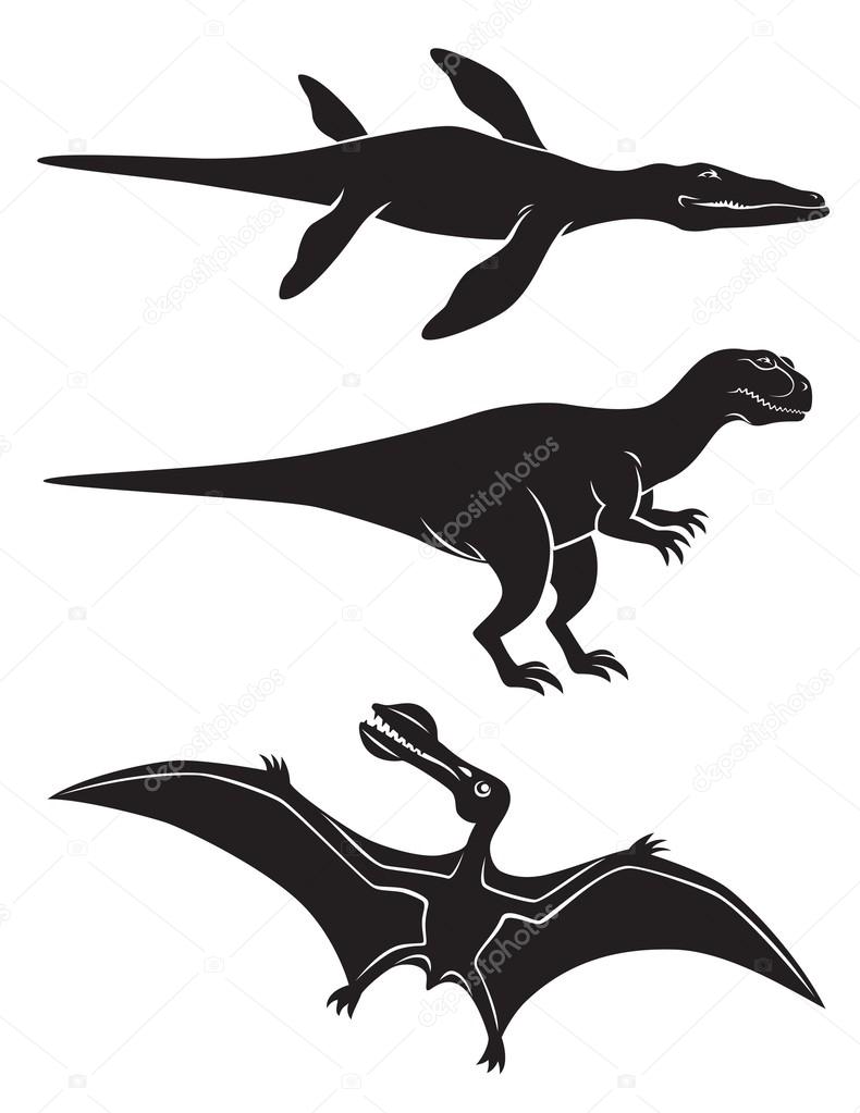 Figure depicts the dinosaurs