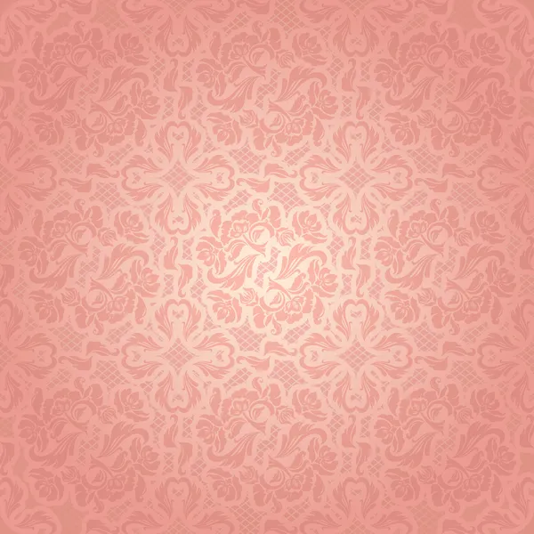 装飾的なピンクのテンプレート — ストックベクタ