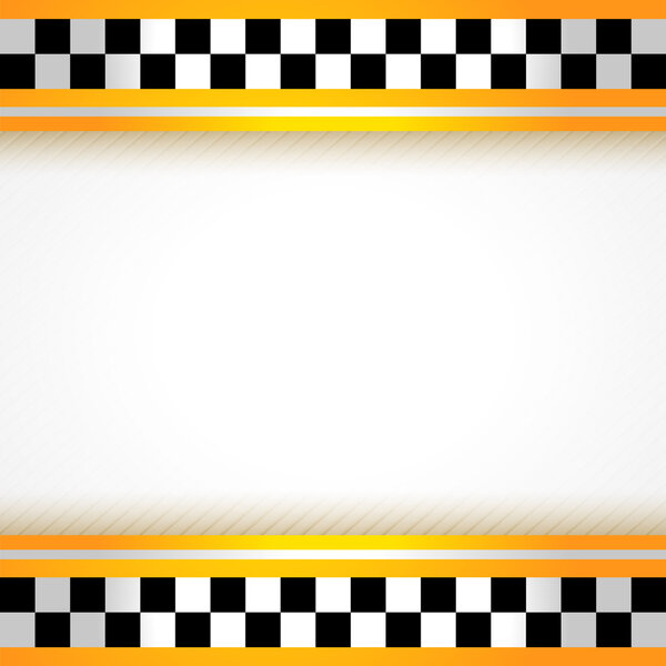 Taxi background square