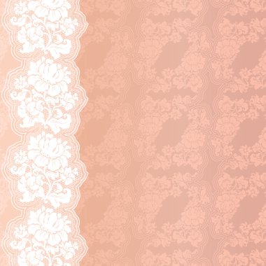 Arkaplanda pembe çiçek