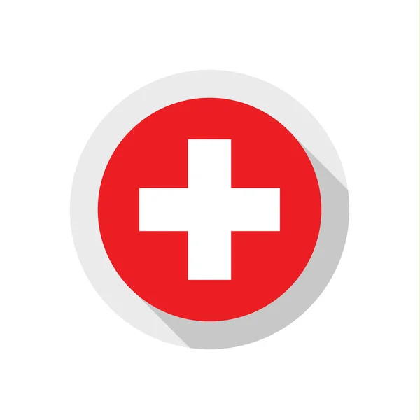 Bandera de Suiza — Archivo Imágenes Vectoriales