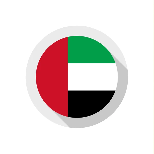 Bandera de Emiratos Árabes Unidos — Vector de stock