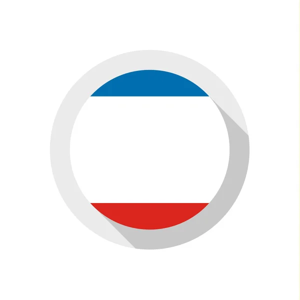 Flagge der Krim — Stockvektor