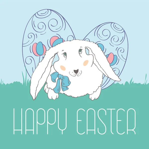 Happy easter banner — Stock Vector