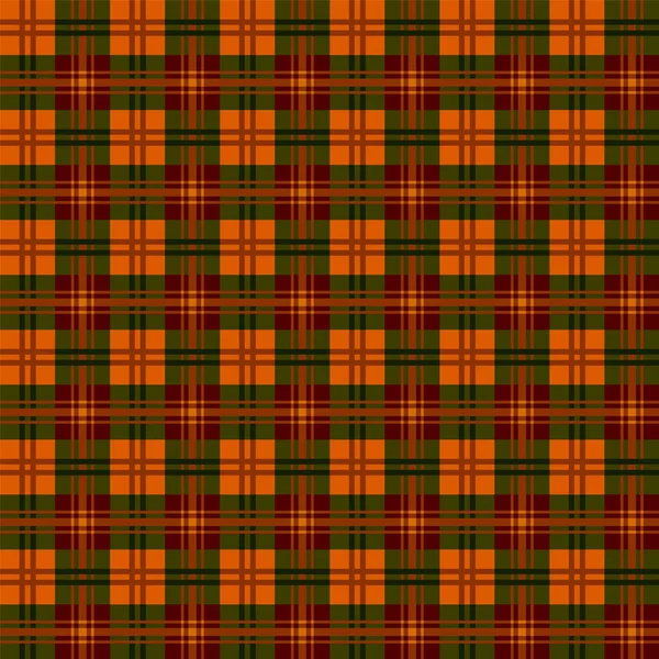 Seamless plaid tartan, holiday background pattern — Stock Vector
