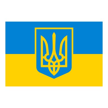 Ukrayna bayrağı, Yatay şekil simgesi