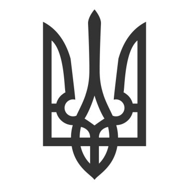 Ukrayna bayrağı, kara mızrak.