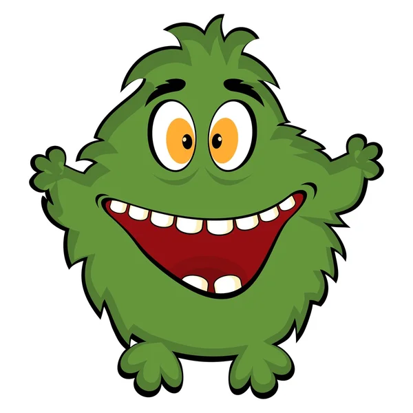 Vriendelijke monster — Stockvector