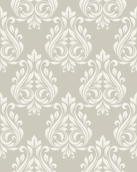 Sømløs Damask Pattern – stockvektor