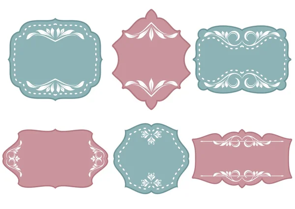 Set de etichete vintage — Vector de stoc