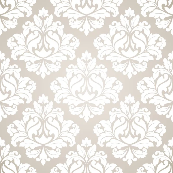 Sømløs Damask Pattern . – stockvektor