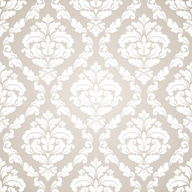 Dikişsiz damask deseni.