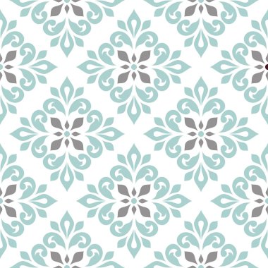 Çiçek elementleriyle kusursuz desen.