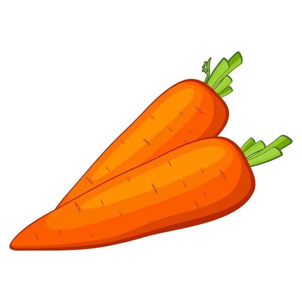 Векторная морковь Лицензионные Стоковые Иллюстрации