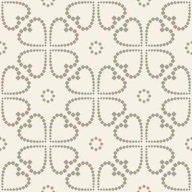 Kalpli pürüzsüz desen.