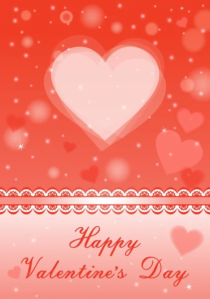 Background with hearts. — Stock Vector
