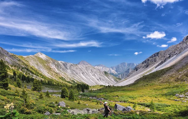 Uomo e natura — Foto Stock