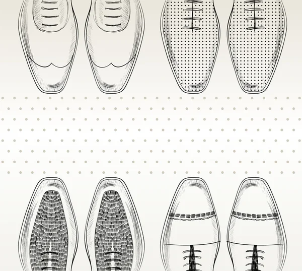 Chaussures de mode . — Image vectorielle