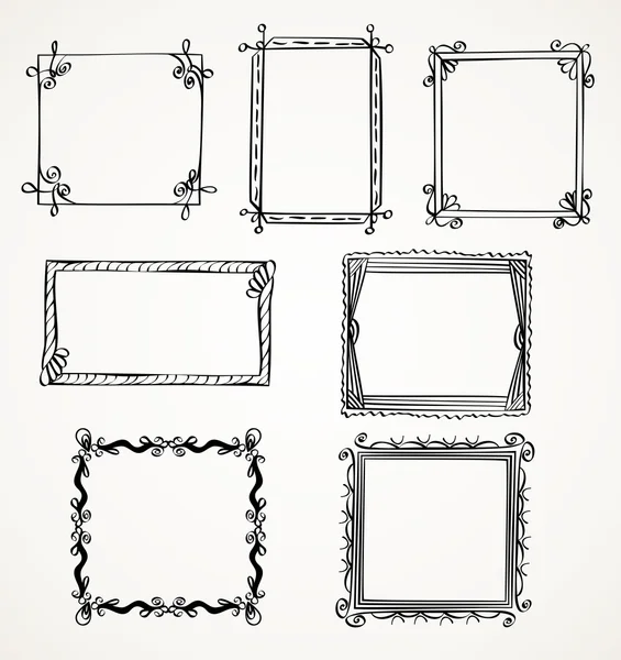 Frames — Stock Vector