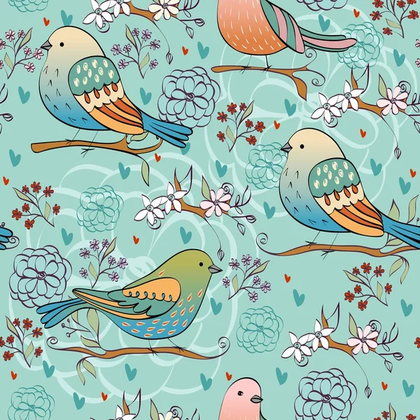 Vector birds — Stock Vector