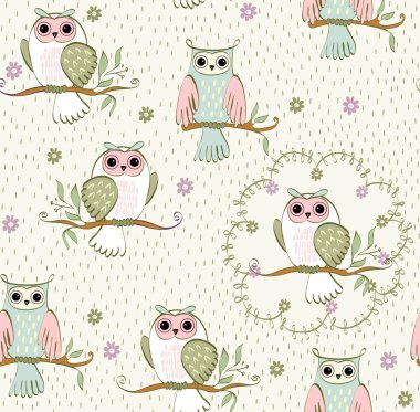 karikatür baykuşlar