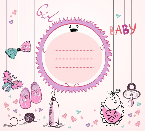 婴儿框架 — 图库矢量图片