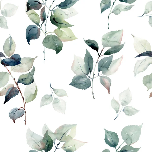 Watercolor seamless pattern Stock Image