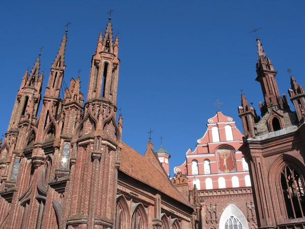 Rotgotik in Vilnius — Stockfoto