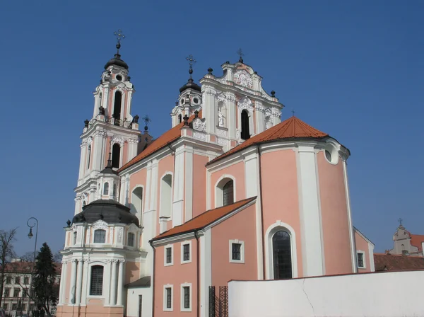 Chiesa di Santa Caterina a Vilnius — Foto Stock