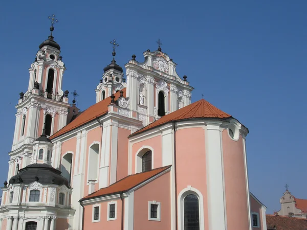 Церковь Святой Екатерины в Вильнюсе — стоковое фото