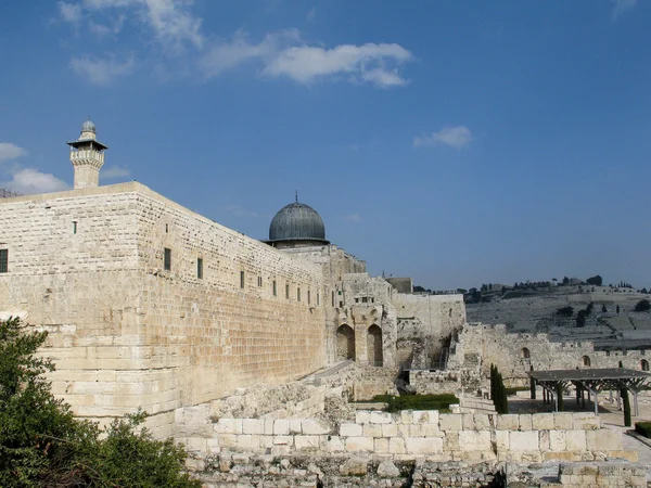 Teil der Westmauer — Stockfoto